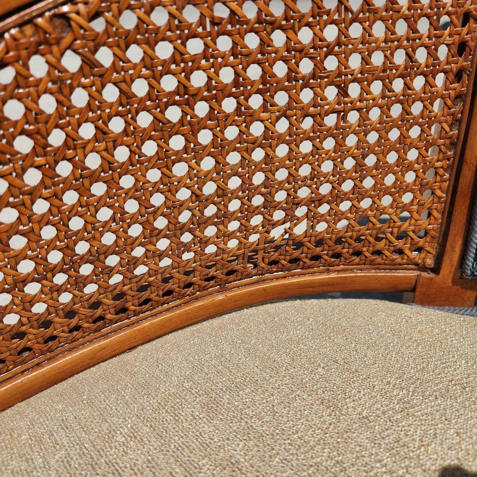 Vintage French Regency Chairs Pair For Sale 10