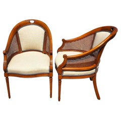 Pareja de sillas vintage de la Regencia francesa