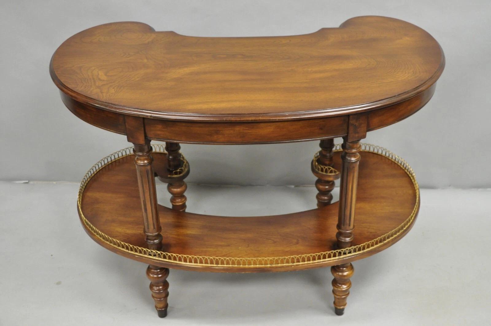 Vintage French Regency Cherry Wood 