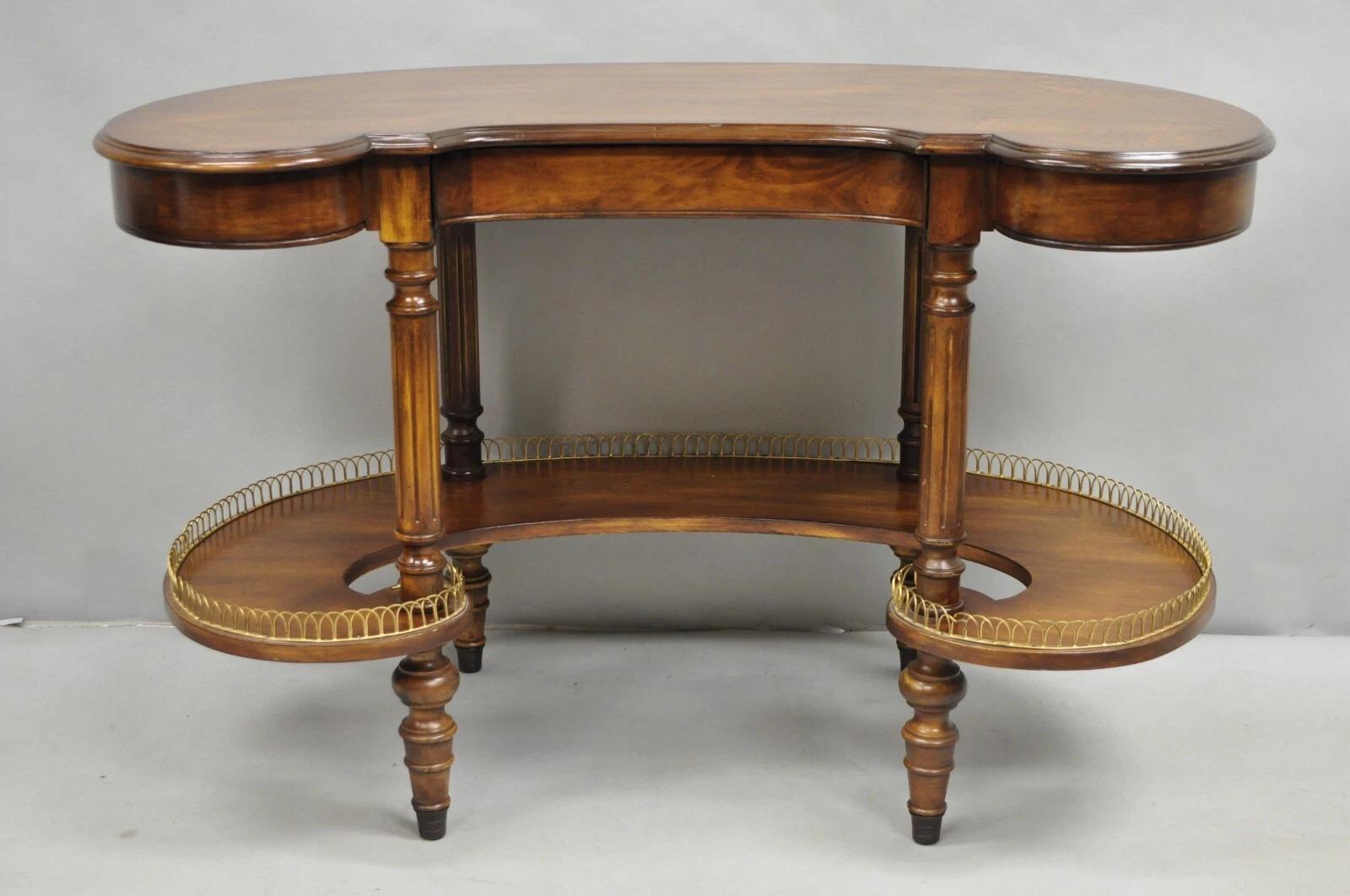 Vintage French Regency Style Cherry Wood 