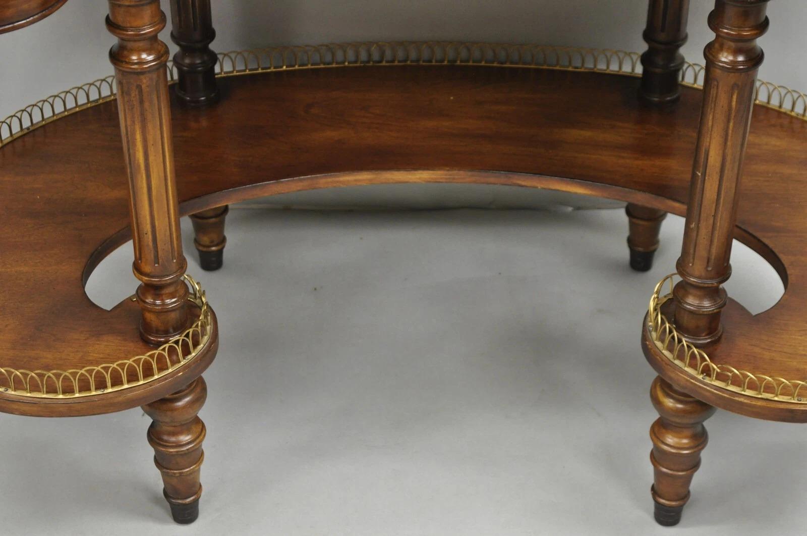Vintage French Regency Cherry Wood 