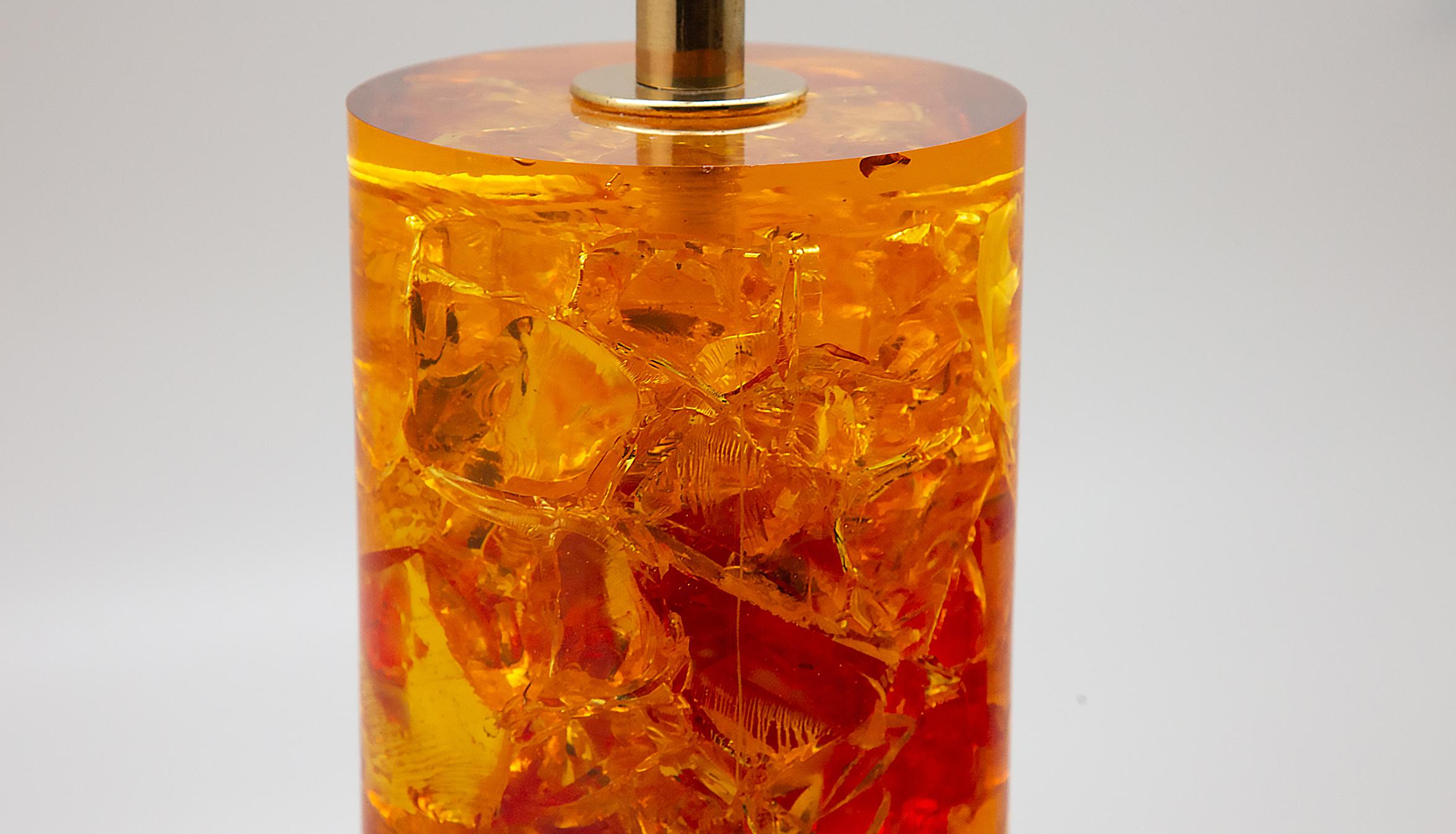 vintage resin lamp