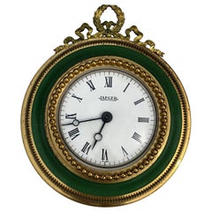 Vintage French Rococo Jaeger Electric Wall Clock Watch:: circa 1960s SALE