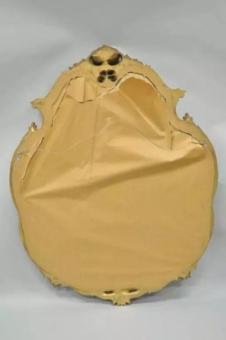Vintage French Rococo Louis XV Style Shell Carved 65
