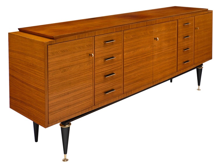 Vintage French Rosewood Buffet at 1stDibs