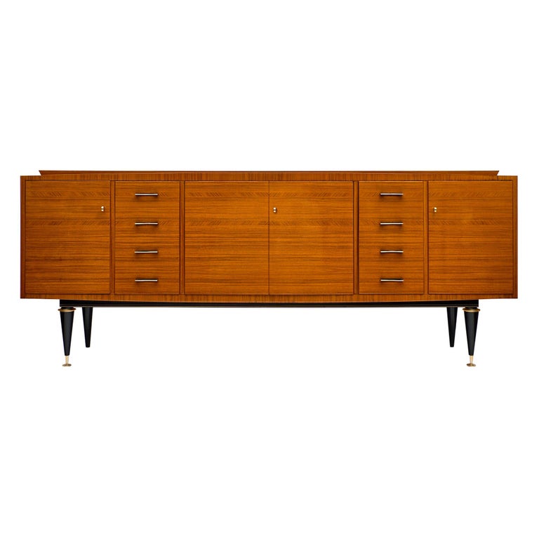 Vintage French Rosewood Buffet at 1stDibs