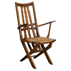 Vintage French Rush Armchair
