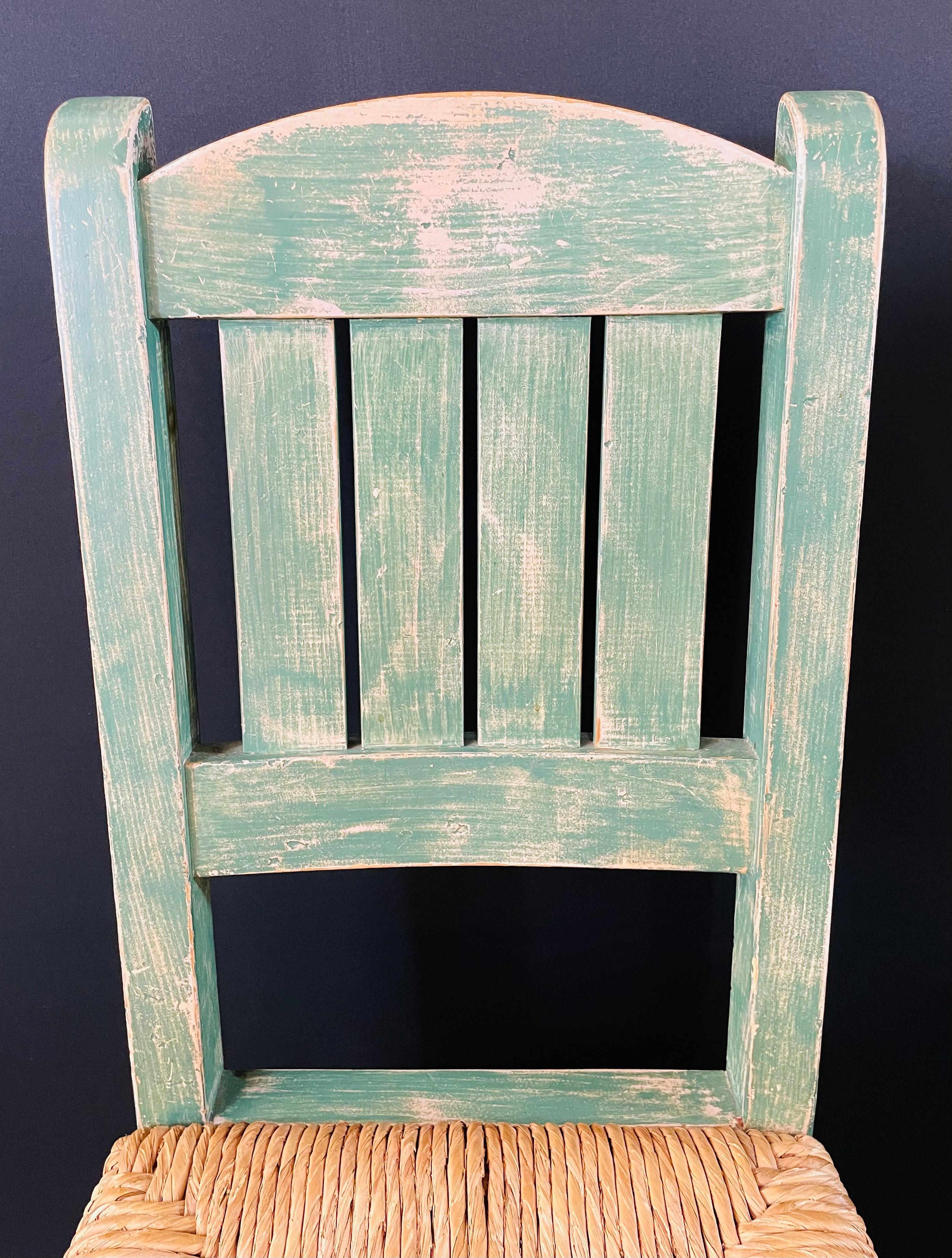 turquoise bar stools
