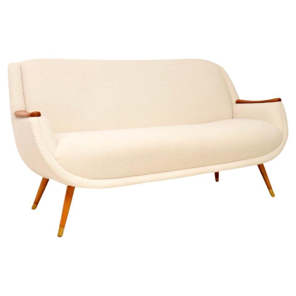 Vintage French Satinwood Sofa