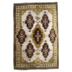 Vintage French Savonnerie Rug, 1950s, 1C1014