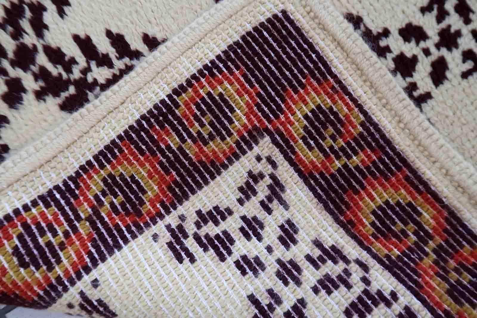 Französischer Savonnerie-Teppich, 1960er Jahre, 1C886 (20. Jahrhundert) im Angebot