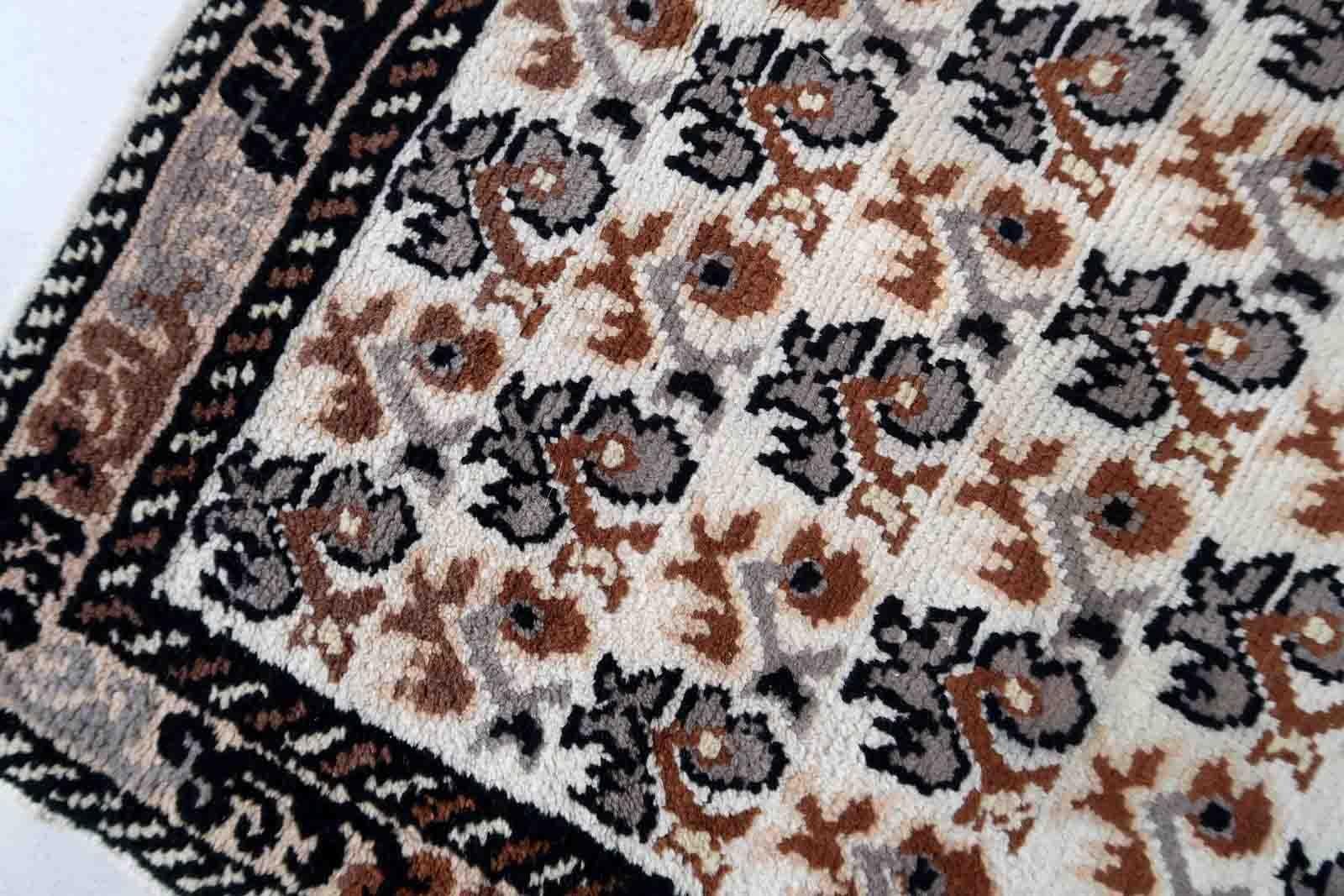 Französischer Savonnerie-Teppich, 1960er Jahre, 1C928 (Wolle) im Angebot