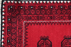 Vintage French Savonnerie Style Rug, 1960s Wool Neoclassic 3.8' x 6.5' - 1C1226