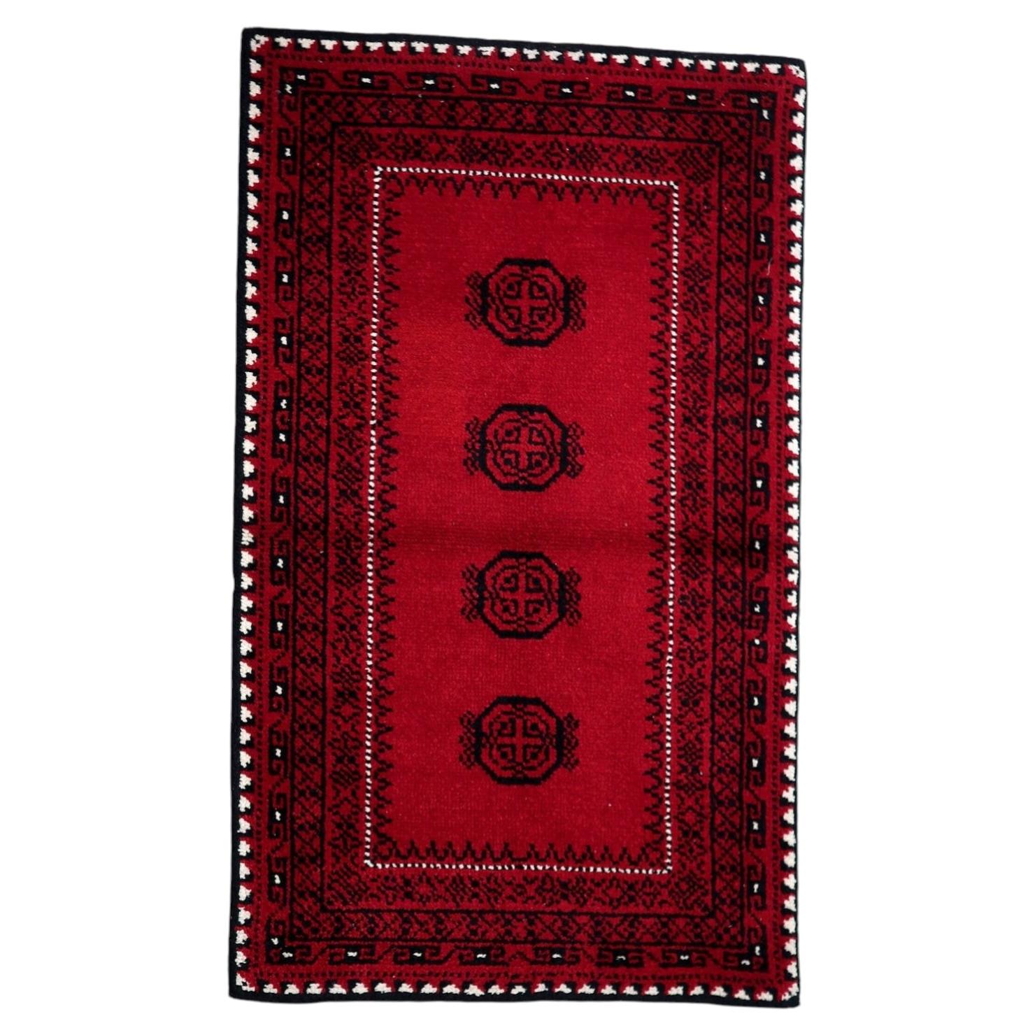 Tappeto vintage in stile Savonnerie francese, anni '60 in lana neoclassica 3,8' x 6,5' - 1C1226