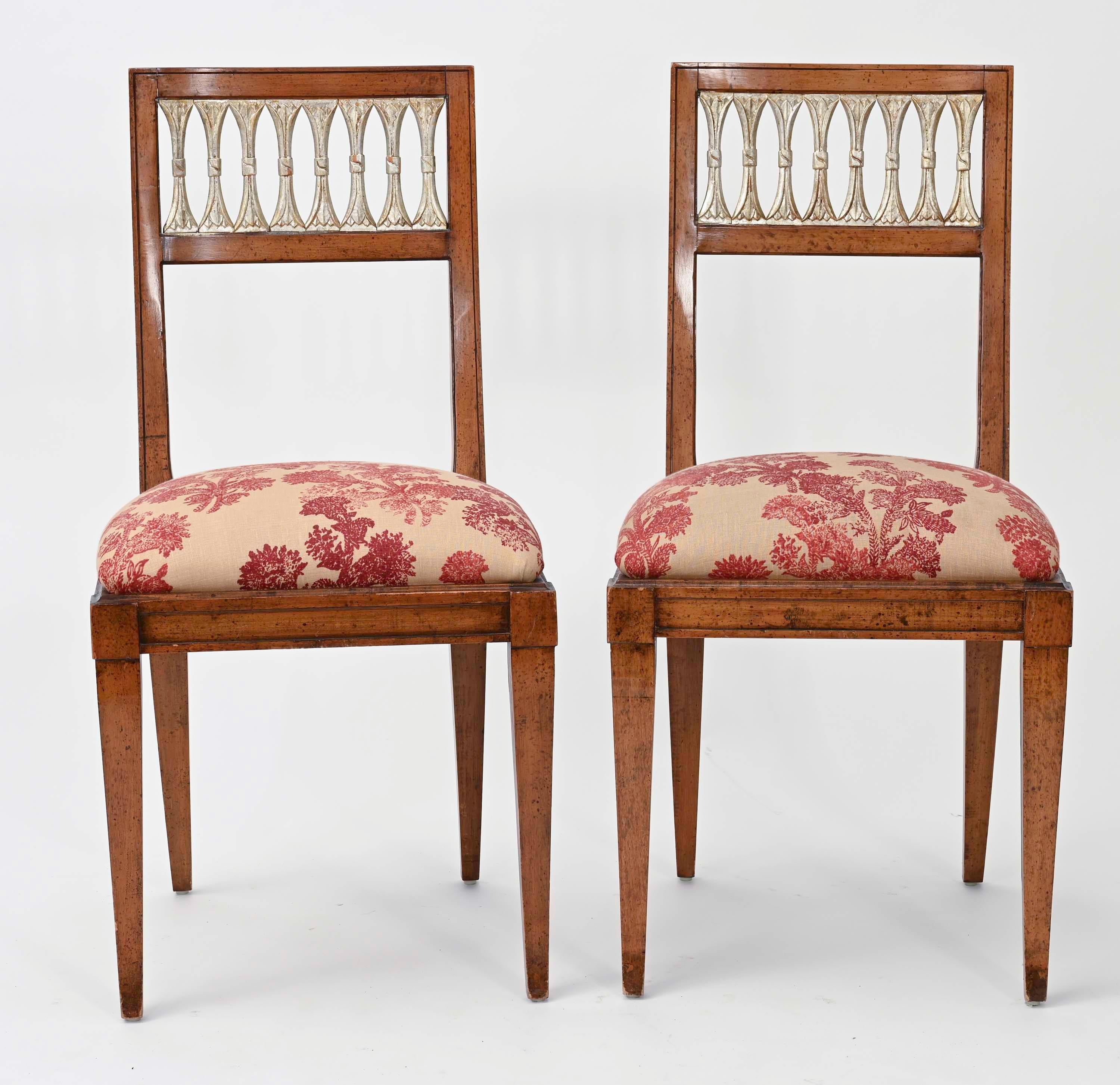 Dining Side Chairs, Set 4 For Sale 5