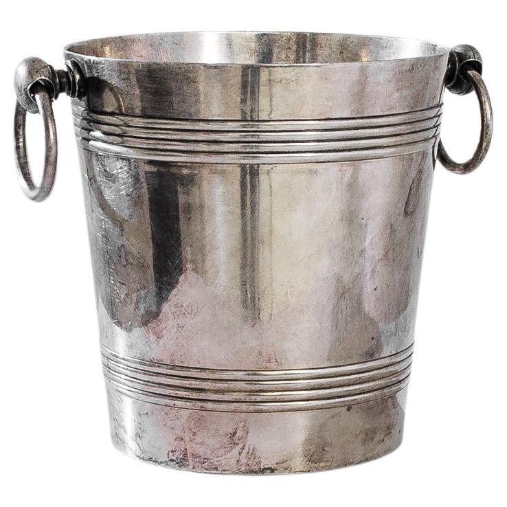 Silver Plated Bucket - 226 For Sale on 1stDibs