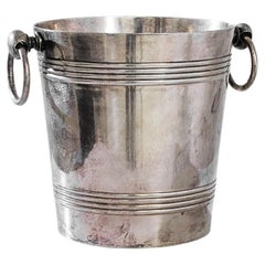 Vintage French Silver-Plated Champagne Bucket