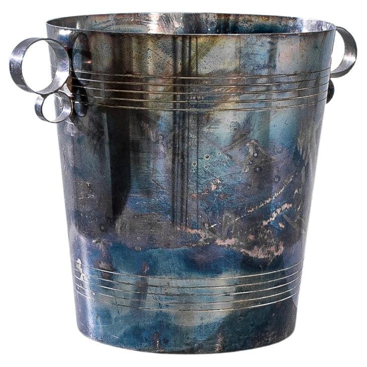 Silver Plated Bucket - 226 For Sale on 1stDibs