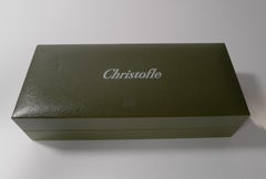 Vintage French Silver Plated Cigar Case, Christofle, Paris