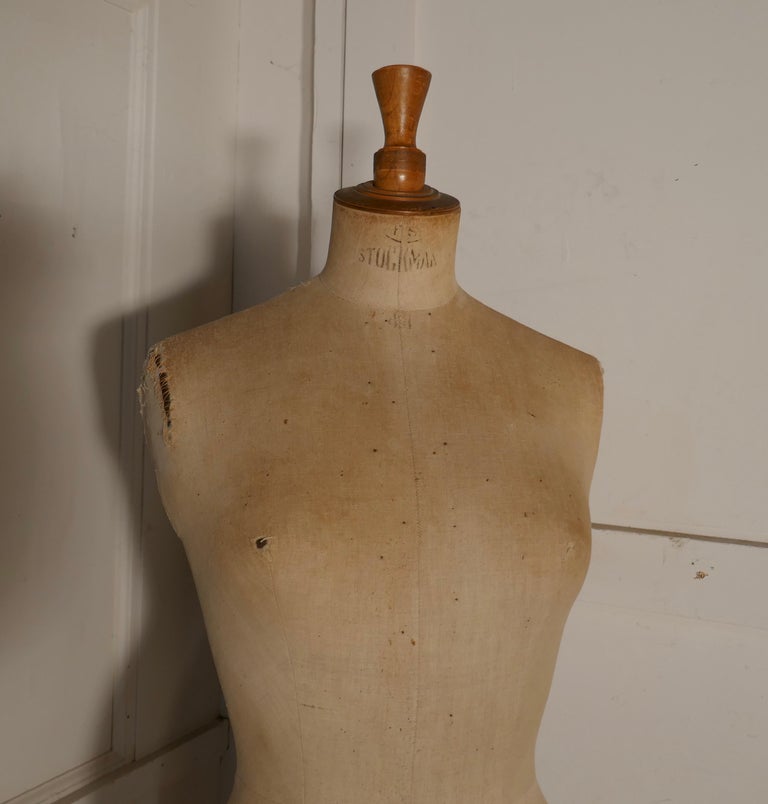 Vintage French Stockman Mannequin, English Size 14 For Sale at 1stDibs