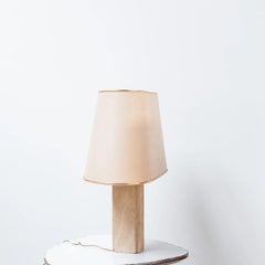 Vintage French Stone Base Table Lamp, France, 1960s