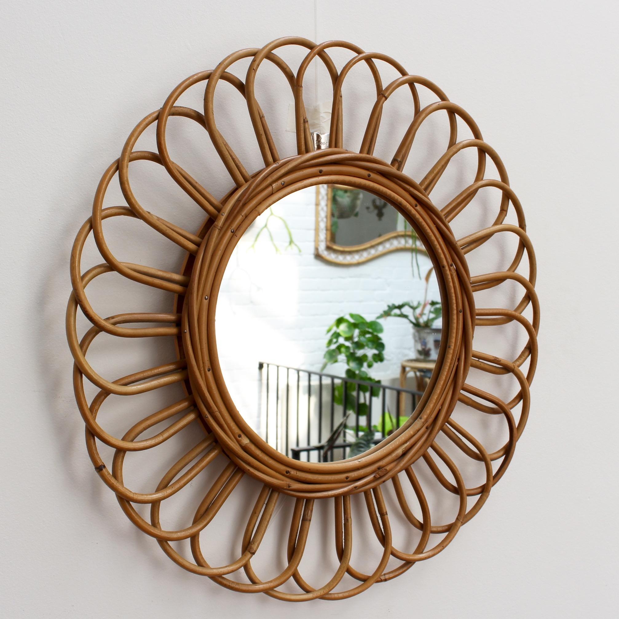 sunflower wall mirror