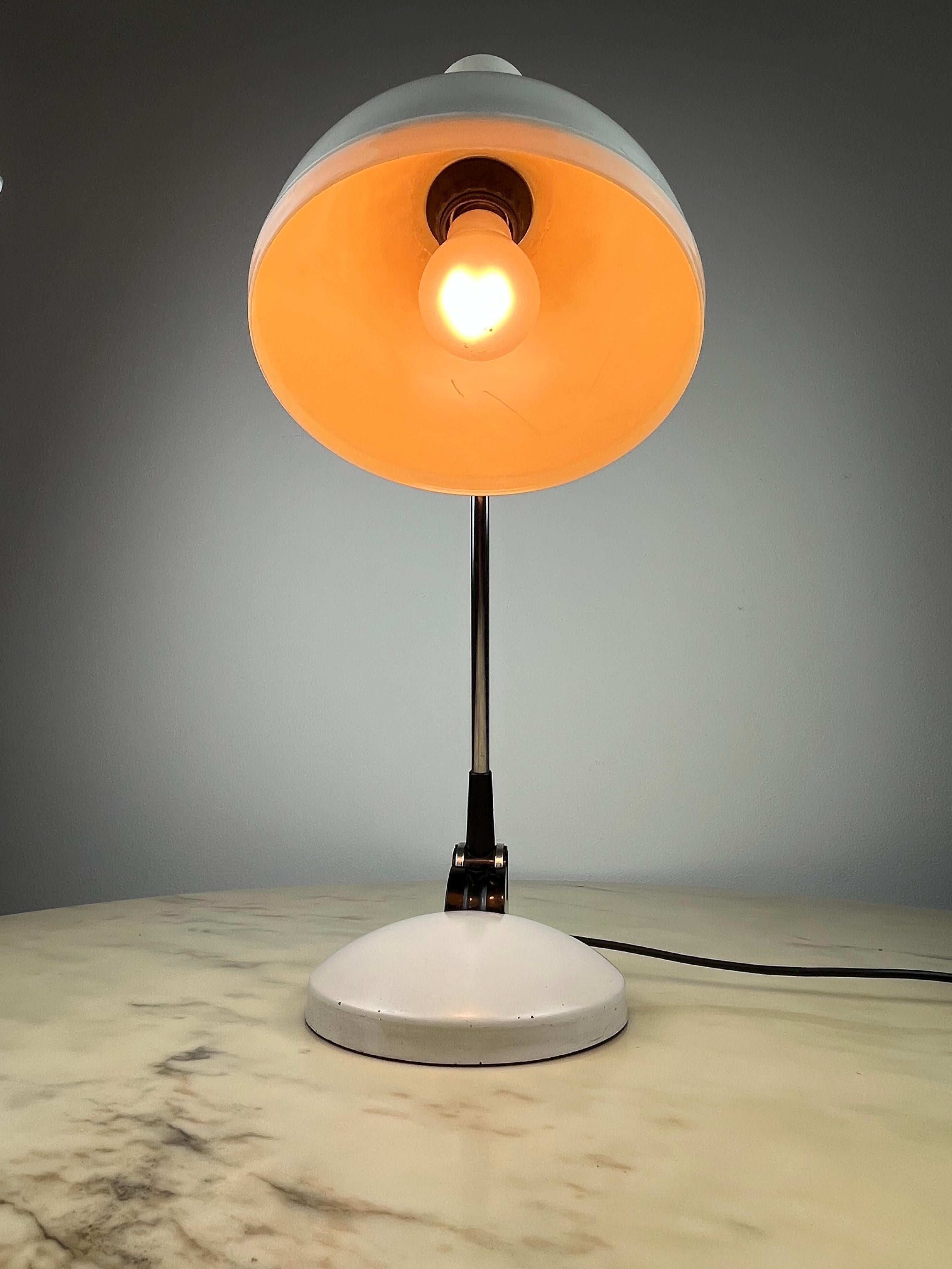 Aluminium  Lampe de bureau française vintage, années 1970 en vente