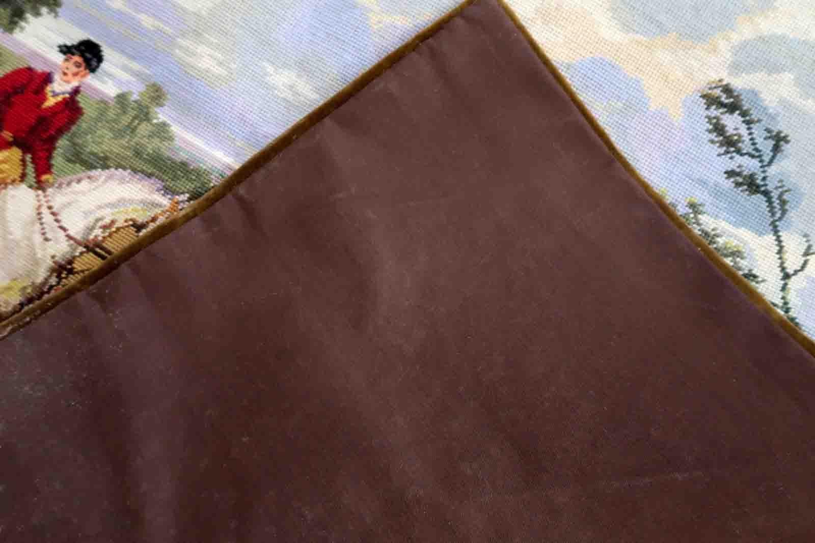 Alter französischer Wandteppich, 1960er Jahre, 1C974 (20. Jahrhundert) im Angebot