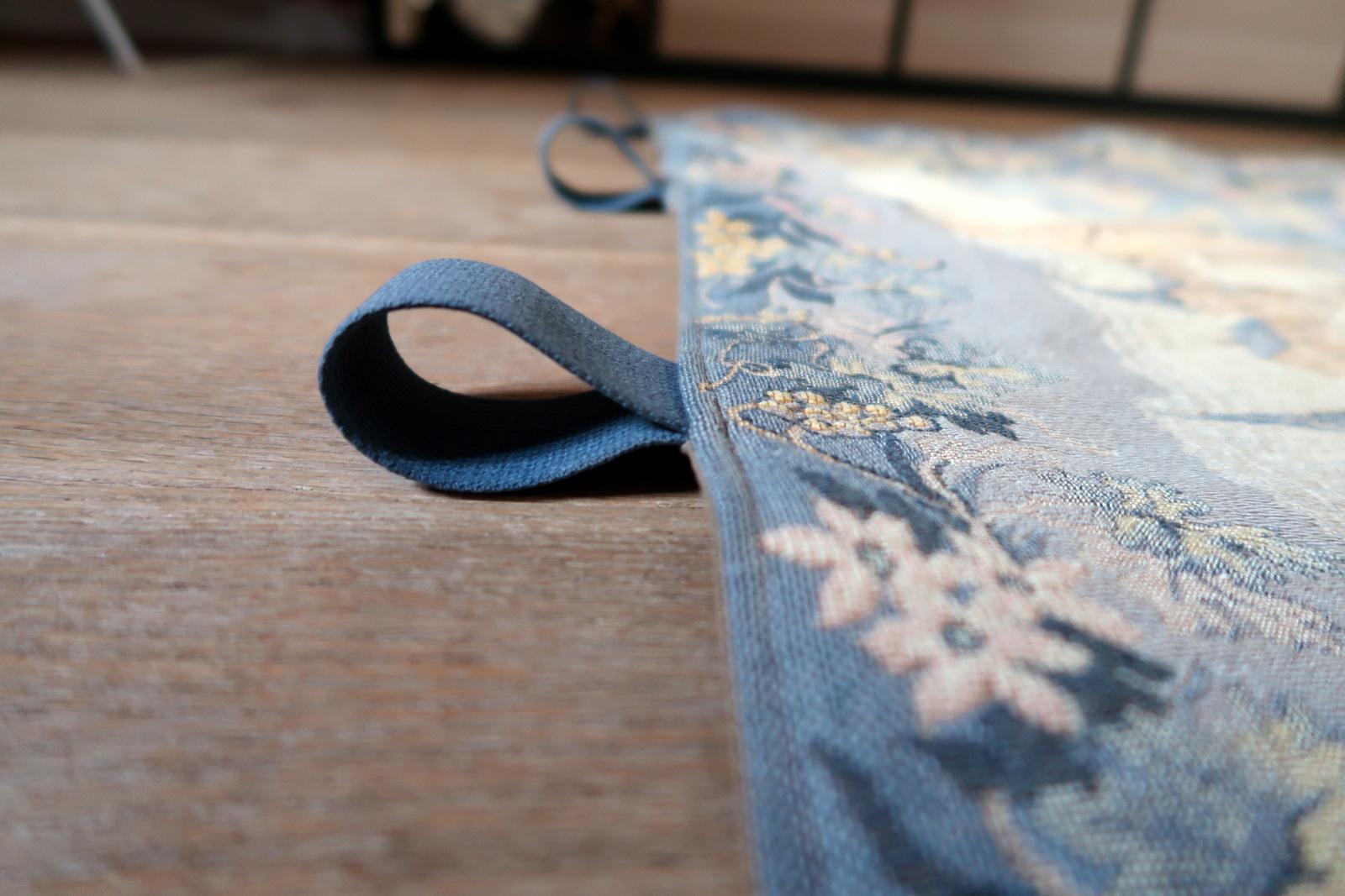 Tapiz francés vintage para colgar en la pared de Marc Waymel, 3' x 3,8', años 60 - 1C1193 en venta 5