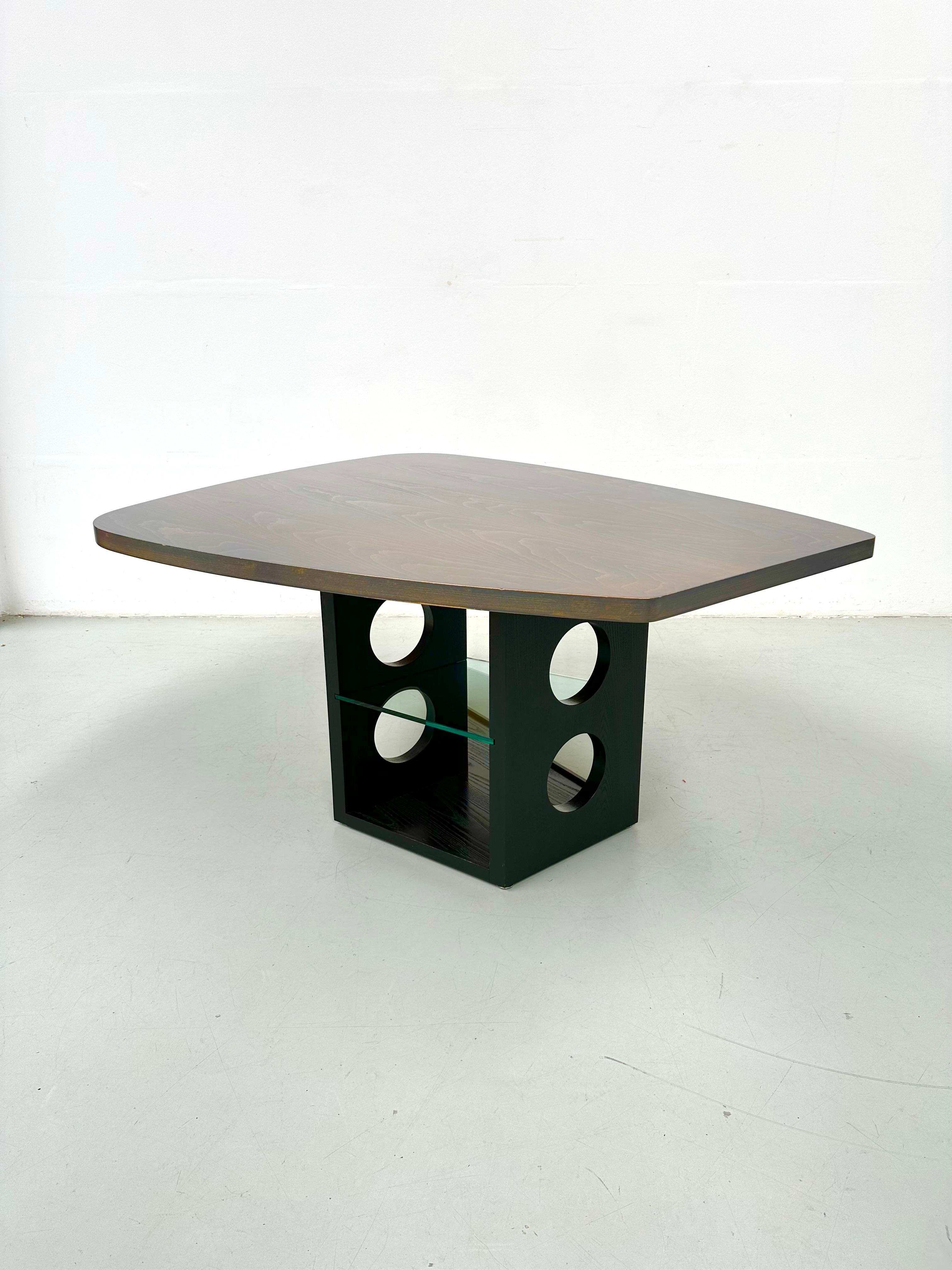 Vintage French Tecta M21 Desk / Table in Black and Silver By Jean Prouvé, 1980s. For Sale 2