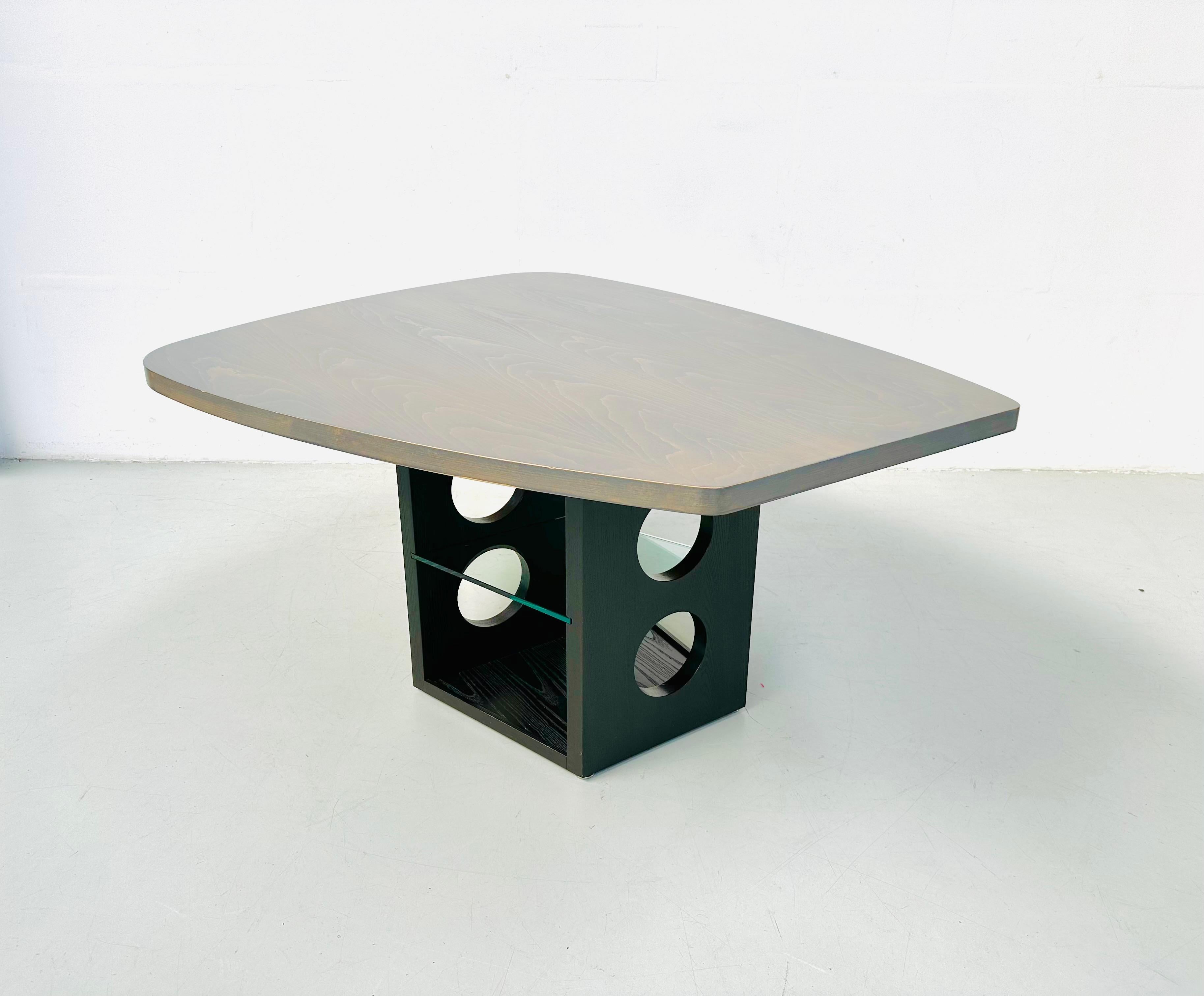 Bureau / Table vintage français Tecta M21 en noir et Silver par Jean Prouvé, années 1980. en vente 5