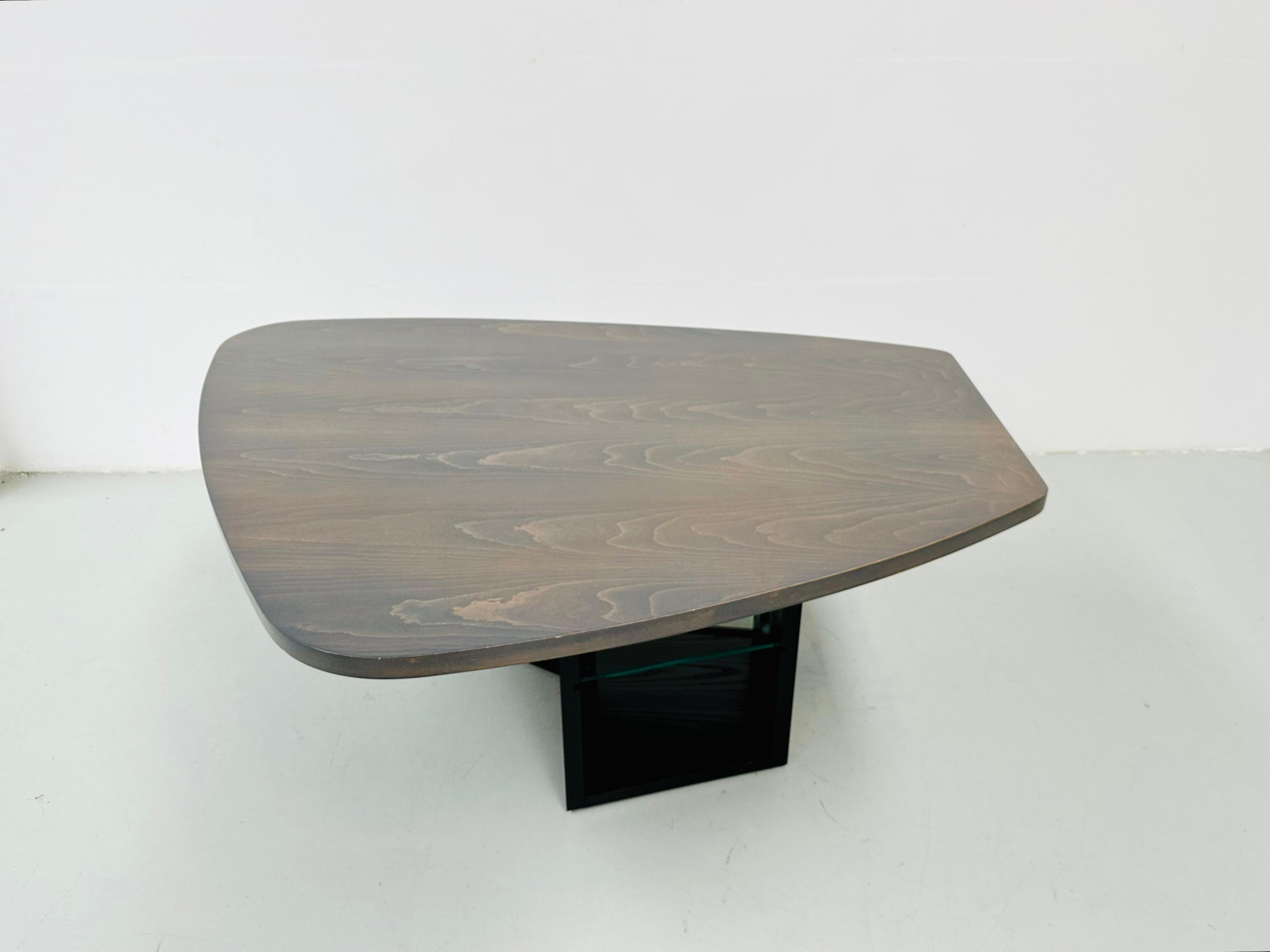Bauhaus Vintage French Tecta M21 Desk / Table in Black and Silver By Jean Prouvé, 1980s. For Sale