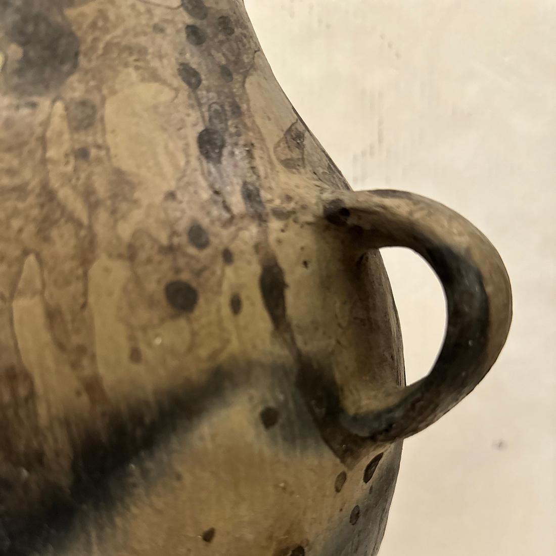 Vintage Französisch Terra Cotta Lampe (Terrakotta) im Angebot