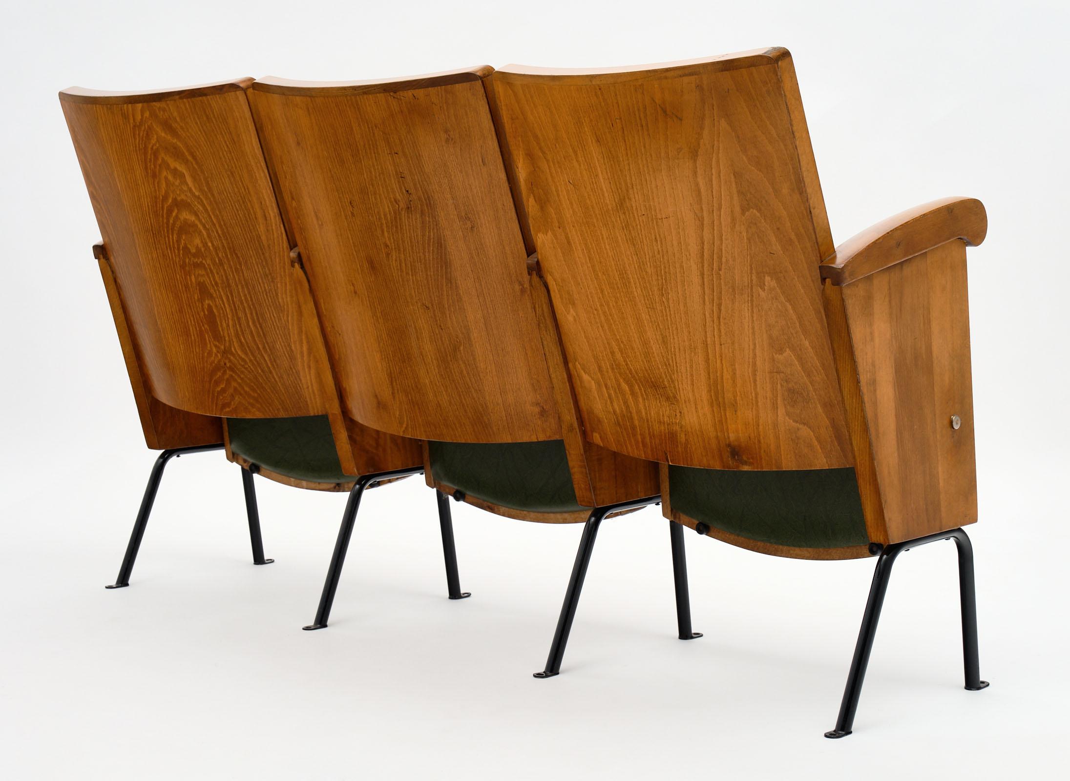 Vintage French Theater Seats 2