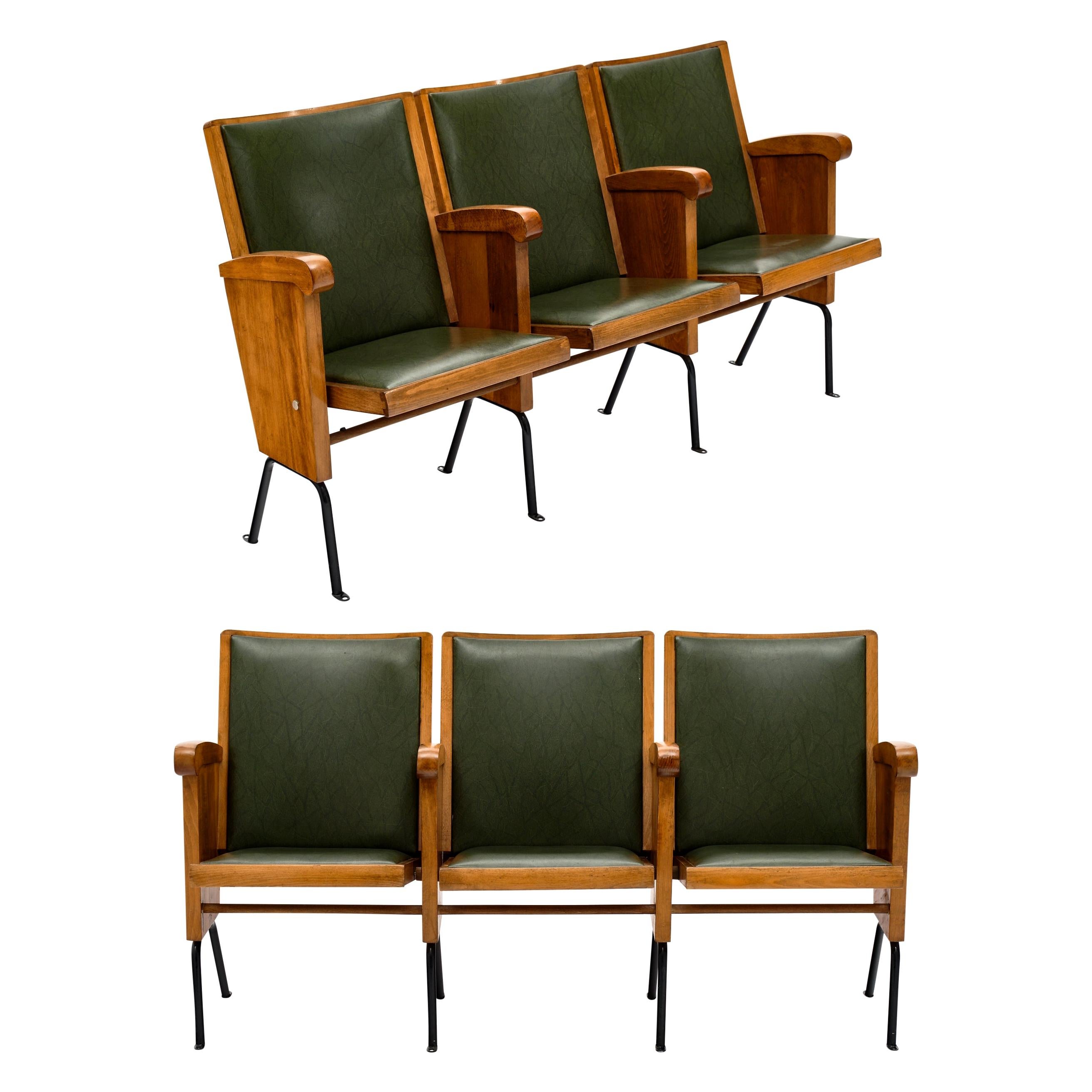 Vintage French Theater Seats
