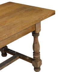 Vintage French Trestle Farm Table