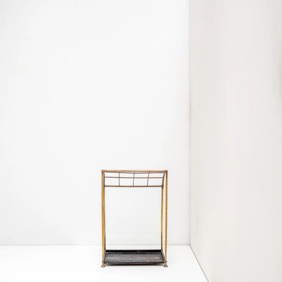 Portaombrelli francese con struttura in ottone, Francia, anni '60 In condizioni buone in vendita a Tokyo, Tokyo