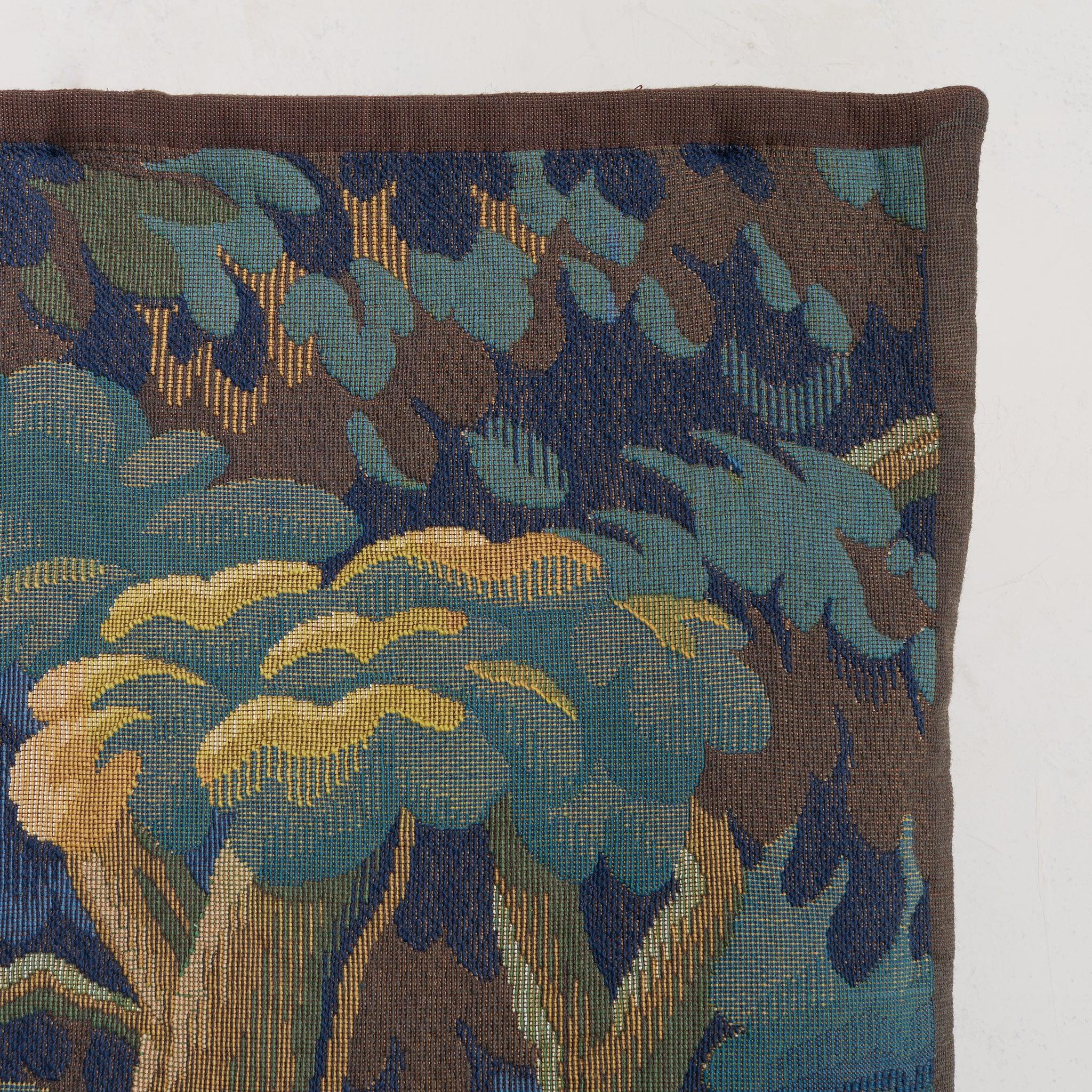 Französischer Verdure-Wandteppich von Les Tapisseries D'Halluin - 2 verfügbar (Stoff) im Angebot