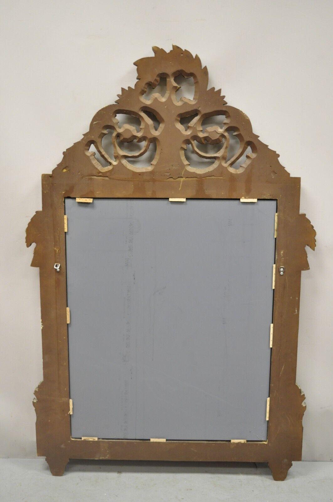 Vintage French Victorian Neoclassical Style Bird Wall Mirror with Arrows For Sale 4