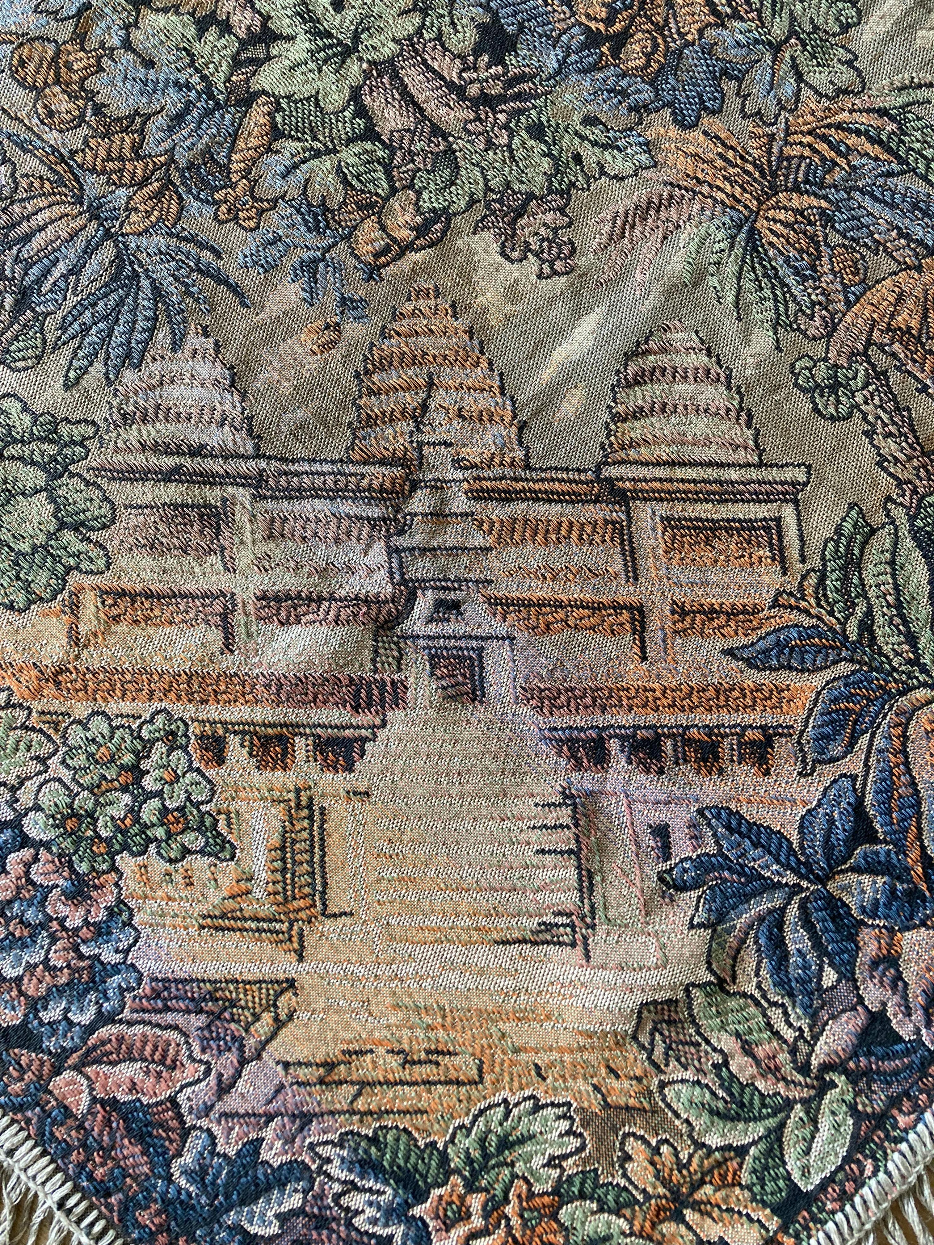 Textile Tapisserie murale française de l'exposition coloniale de Paris de 1931 en vente