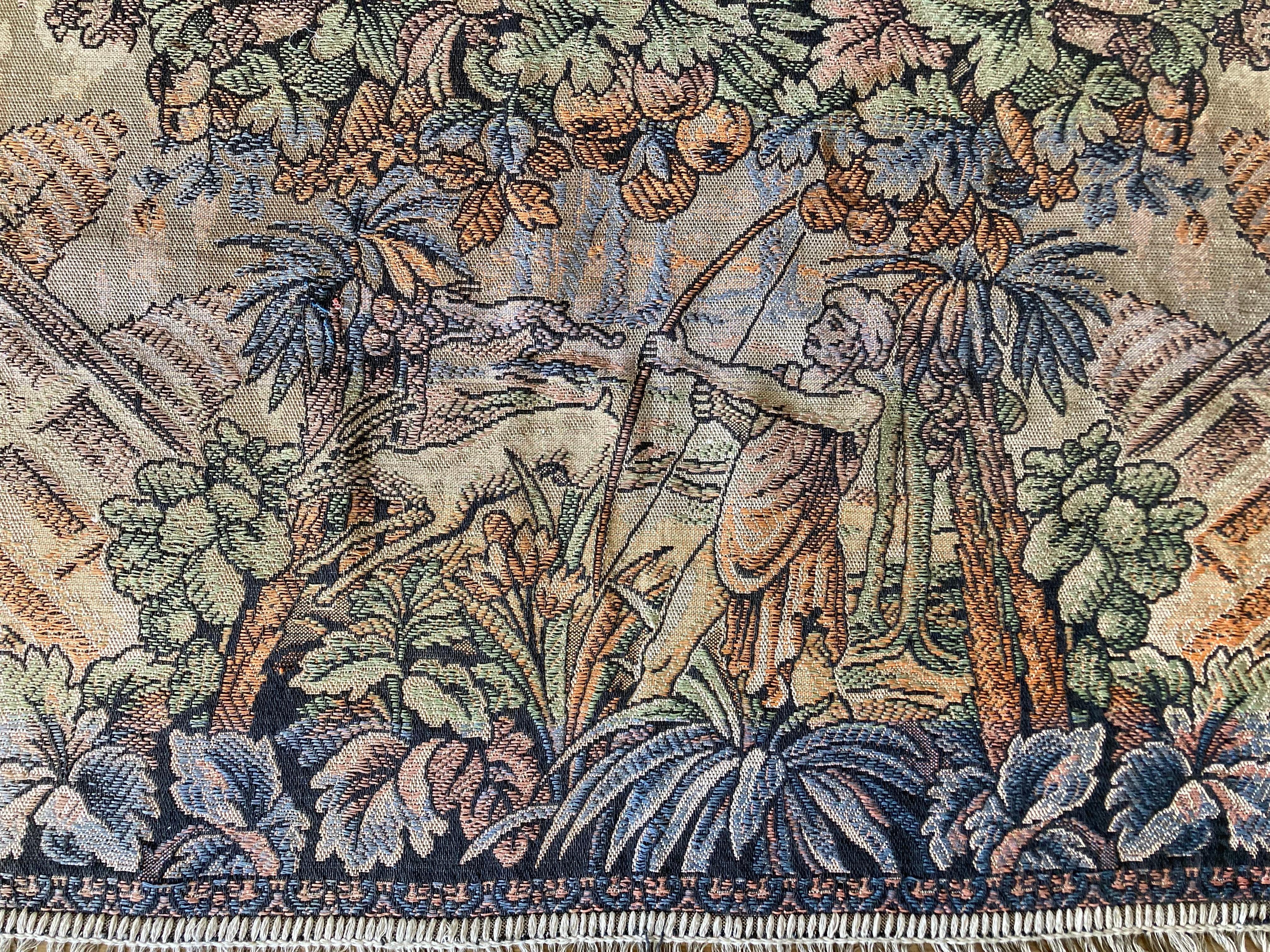 Tapisserie murale française de l'exposition coloniale de Paris de 1931 en vente 1