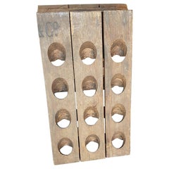 Vintage French Wine Rack 24 Bottles It's Made from a Champagne Rack