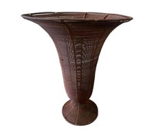 Vintage French Wire Urn Garden Basket Planter