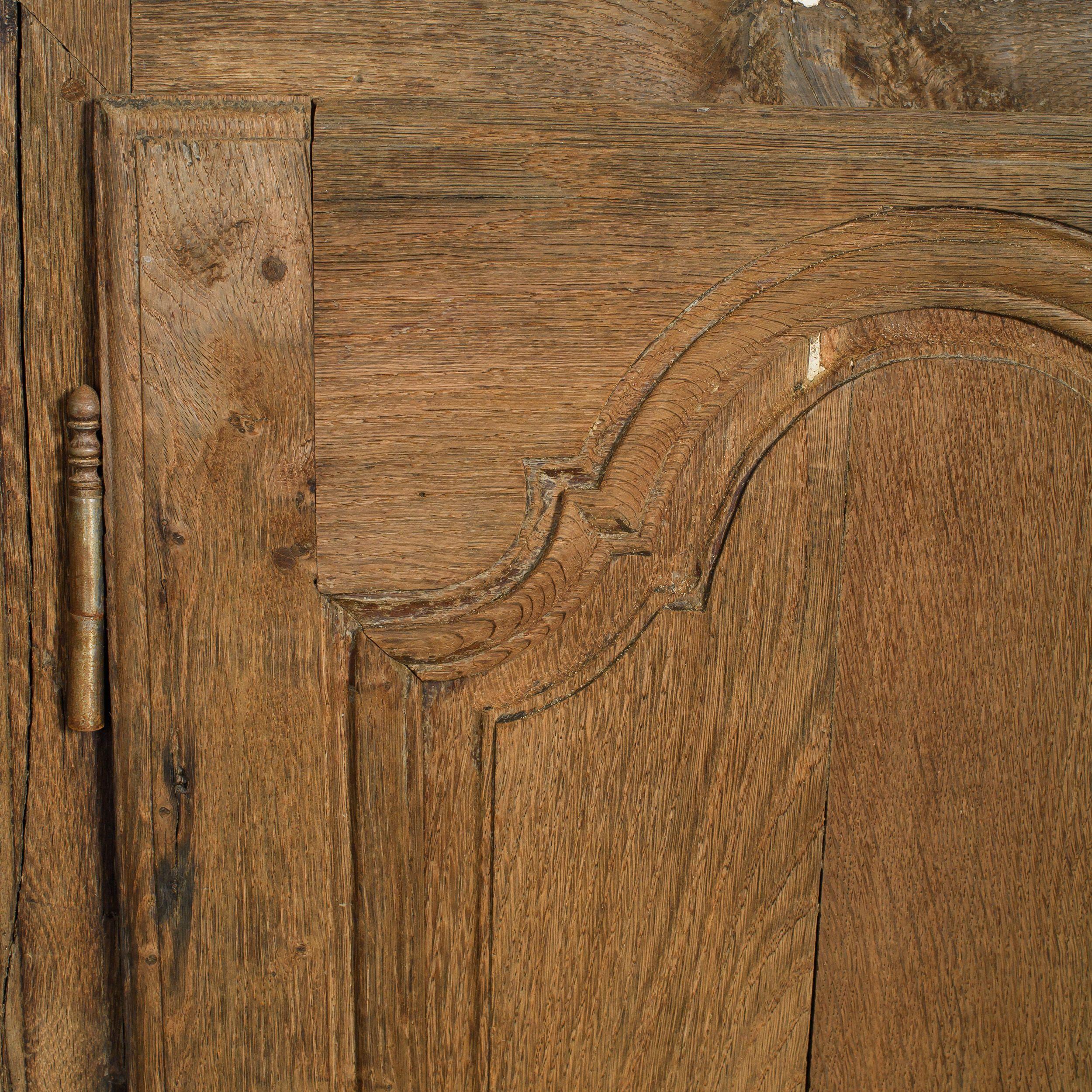 Vintage French Wood Cabinet 1