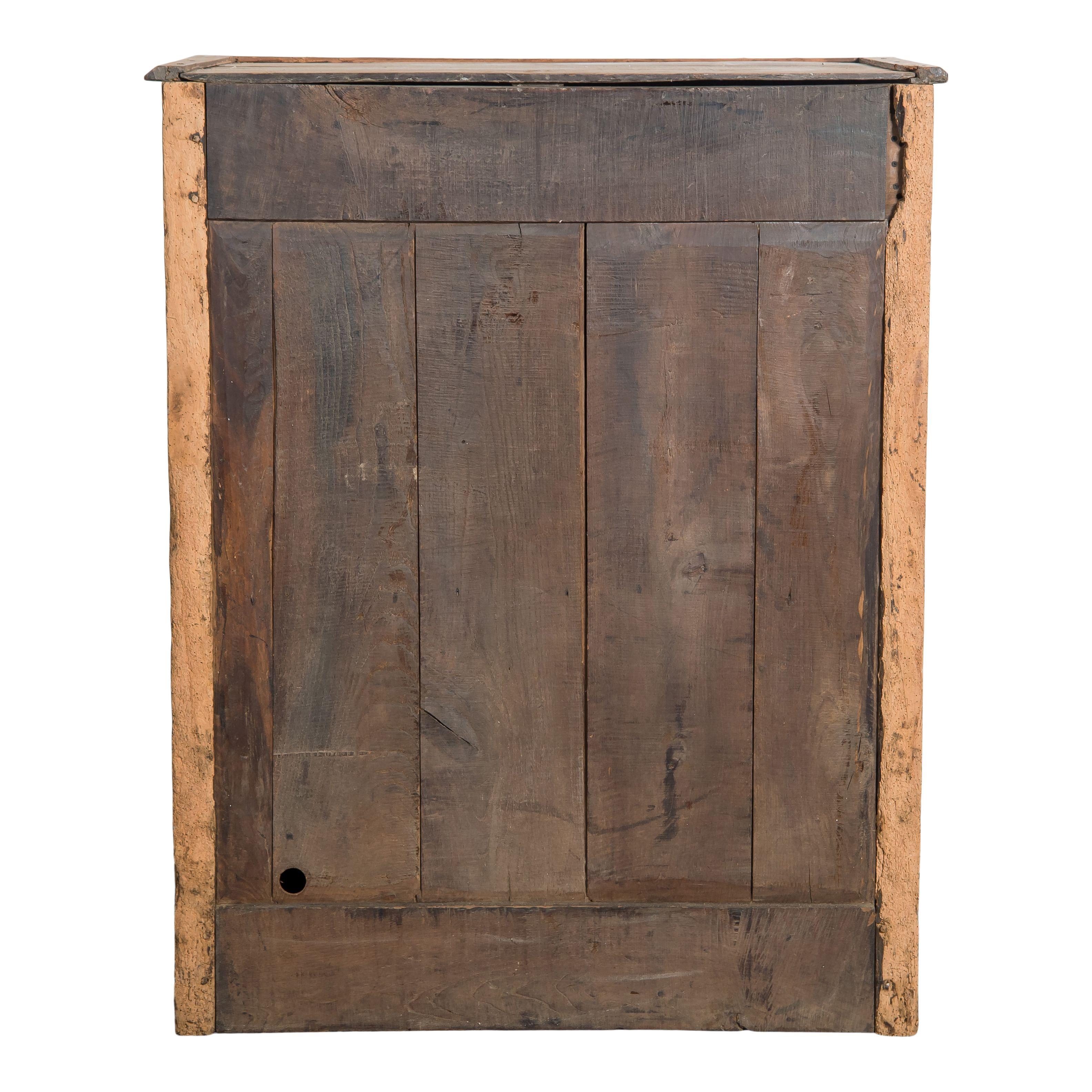 Vintage French Wood Cabinet For Sale 1