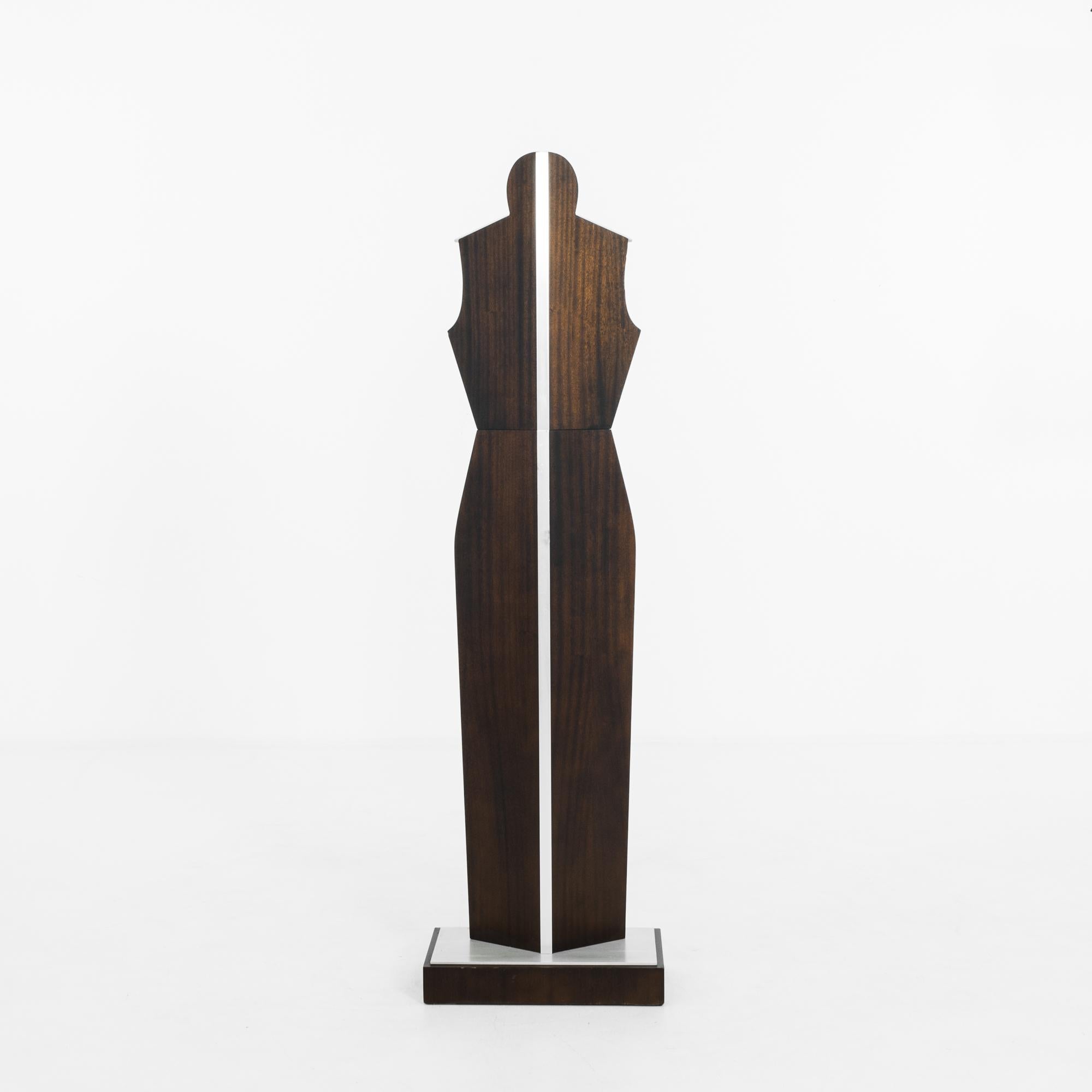 Vintage French Wooden Mannequin For Sale at 1stDibs | clear mannequin head