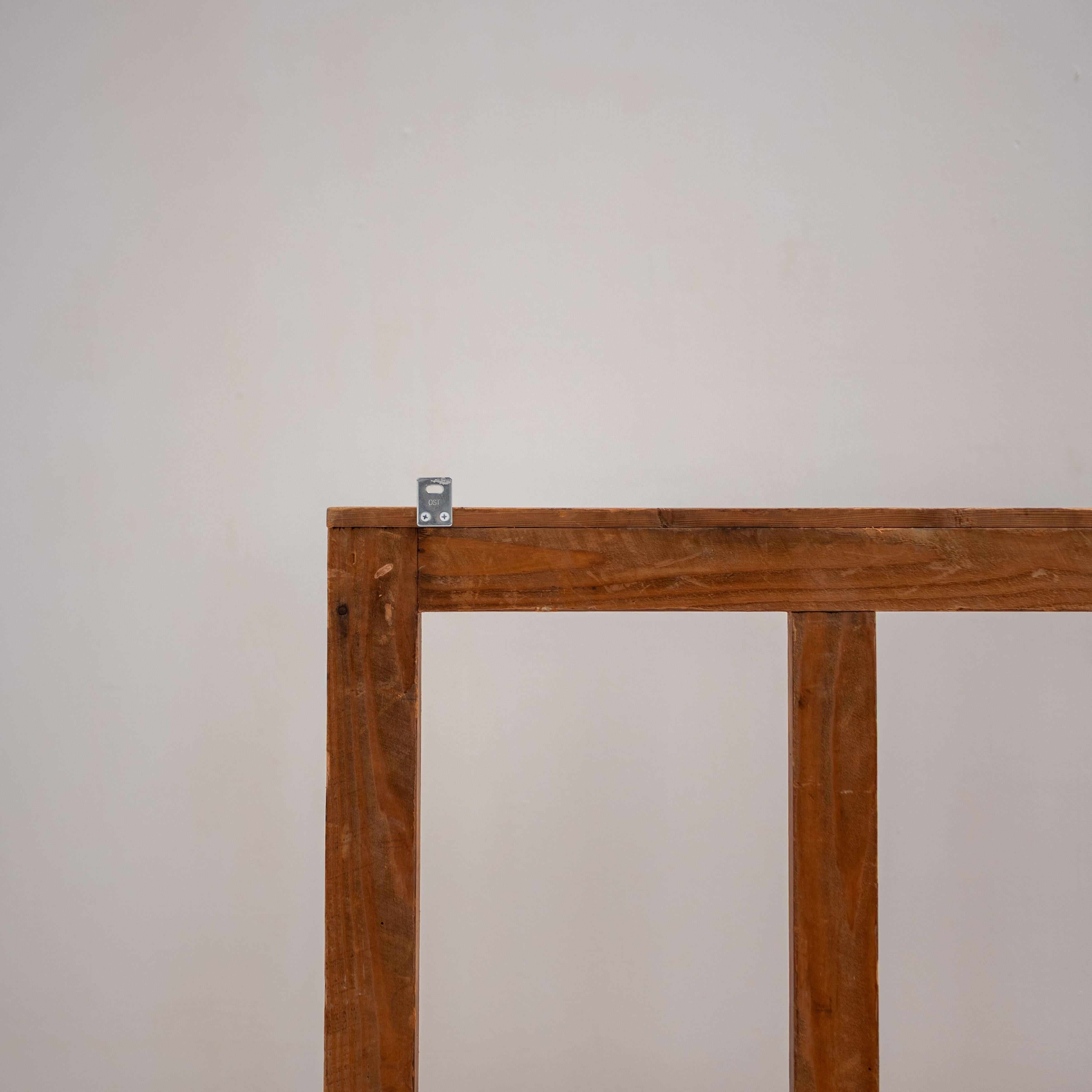 Vintage Französisch hölzerne Wand Display Rack, 1920er Jahre im Angebot 8