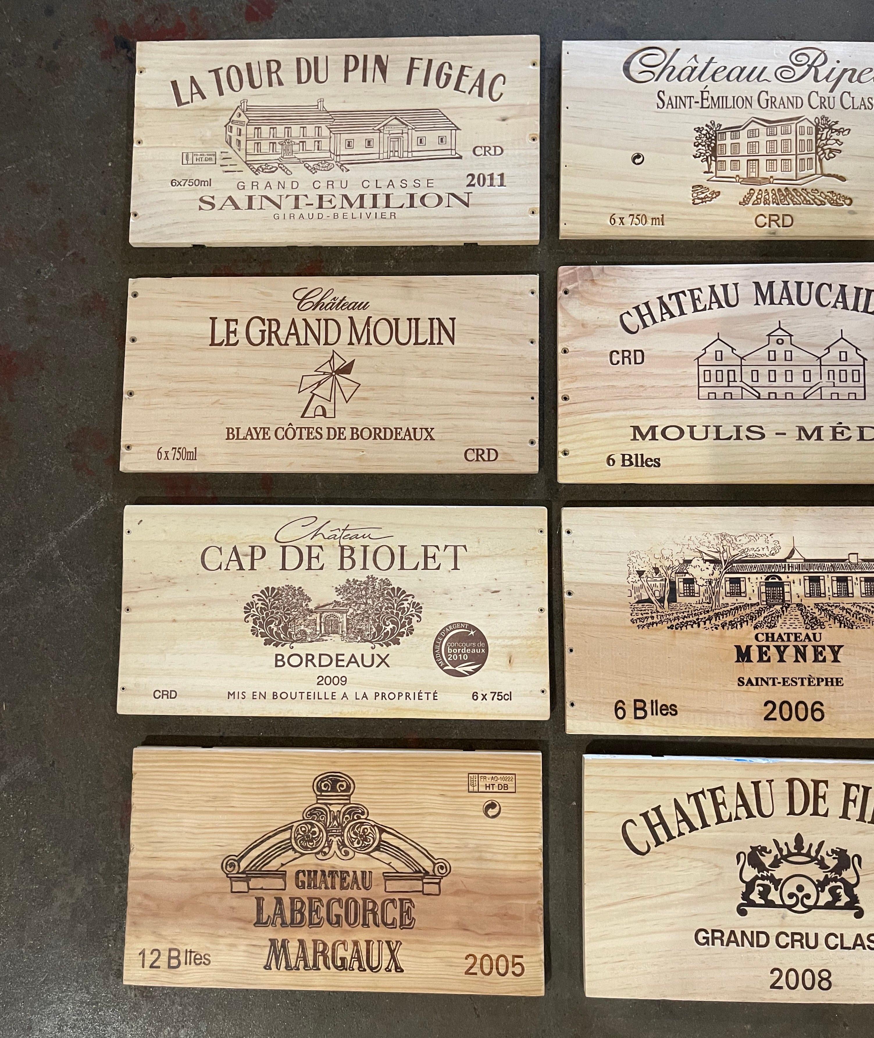 etichette vini francesi
