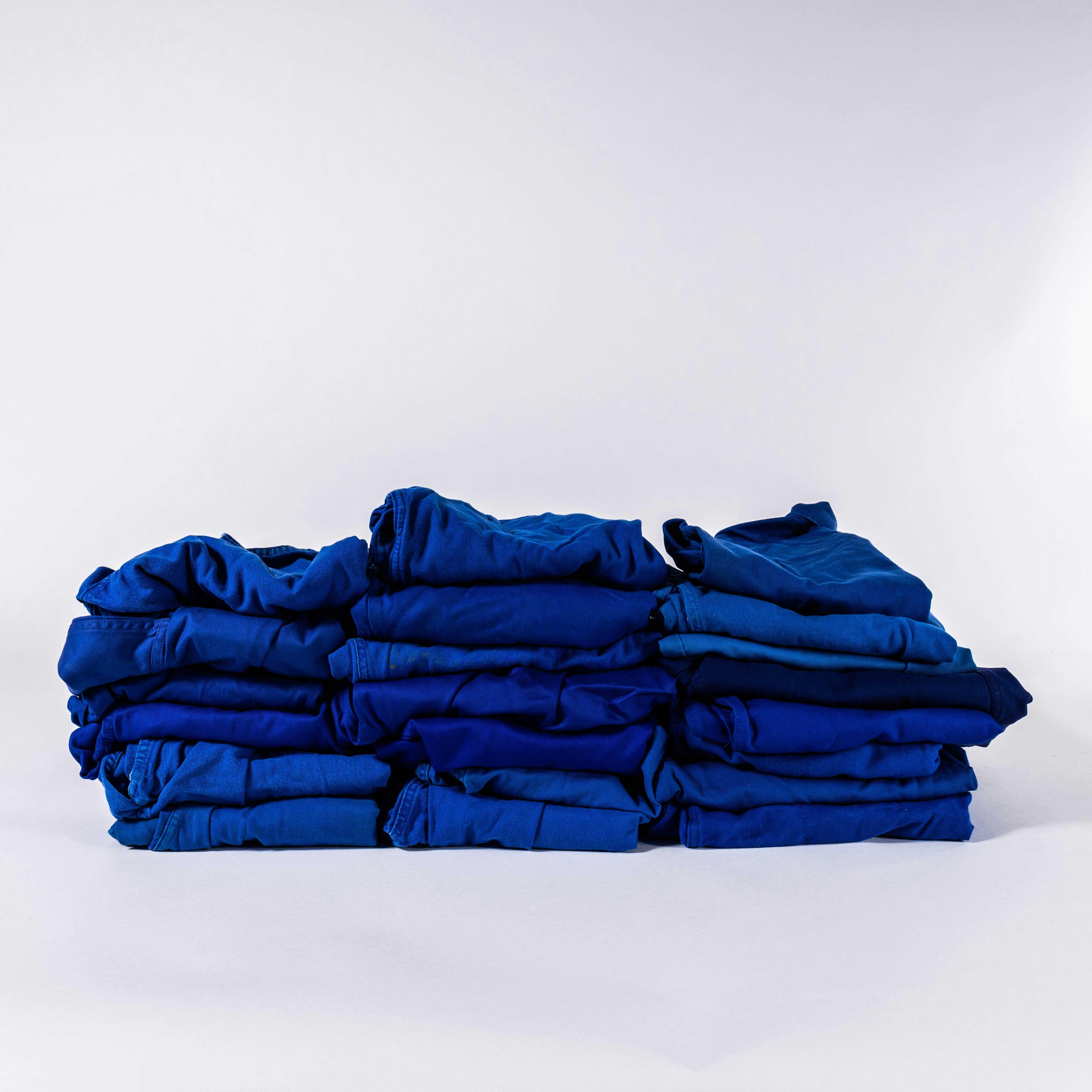 Français Vestes de travail françaises vintage Bleu de Travail - (Small) en vente