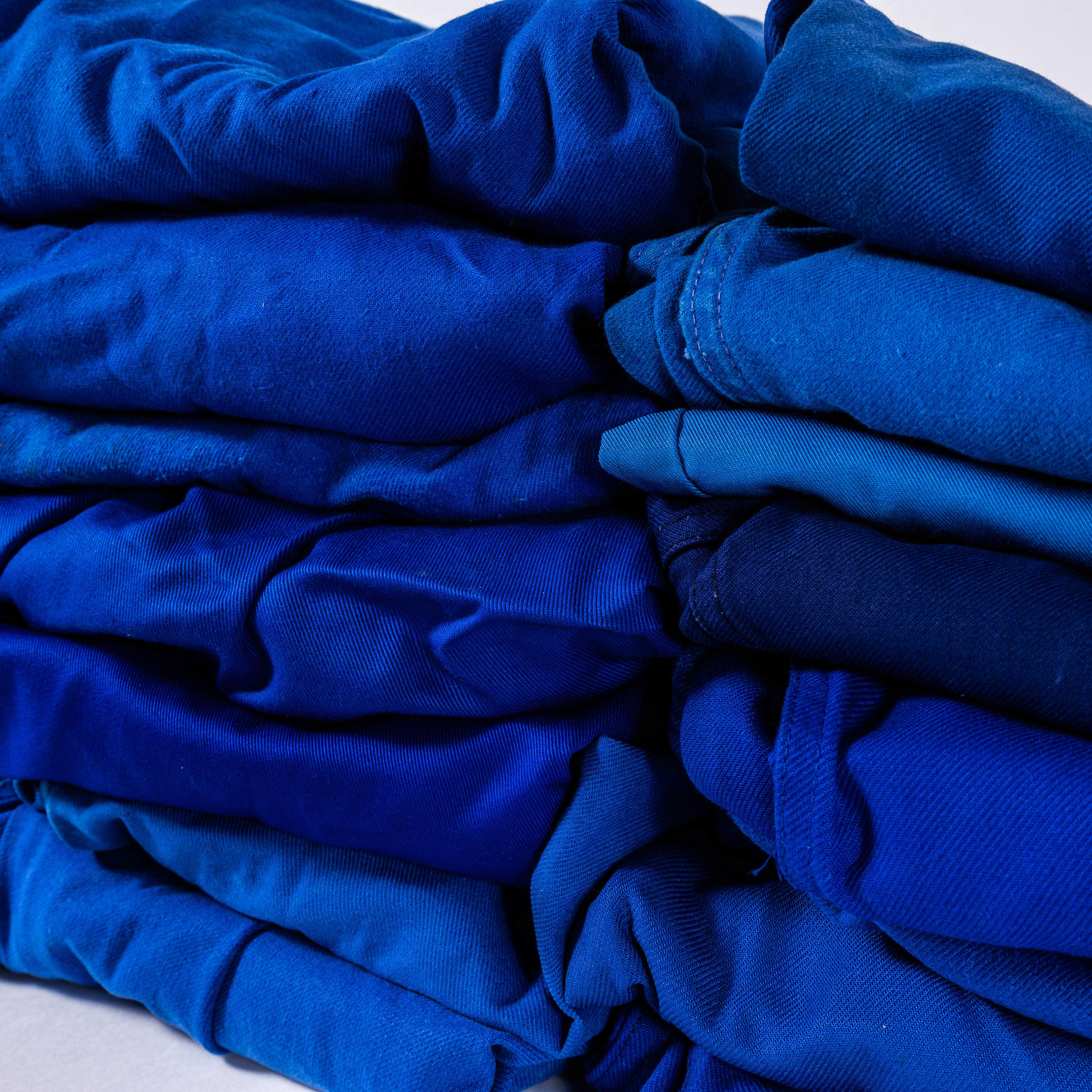 Vestes de travail françaises vintage Bleu de Travail - (Small) Bon état - En vente à Hook, Hampshire